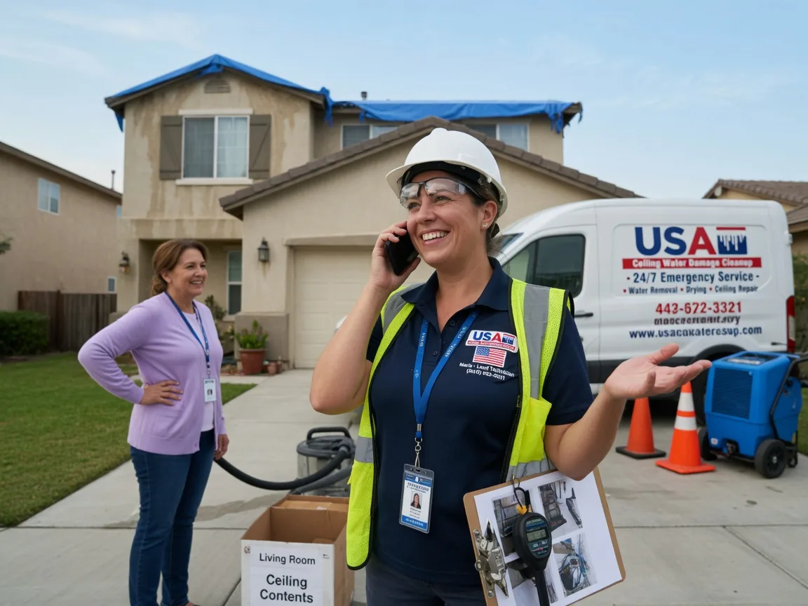 Ceiling Water Damage Restoration Mission, KS FAQs